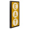 Stupell Industries Retro Style Eat Circle Letters Sign, 15" x 31" - 3 of 4
