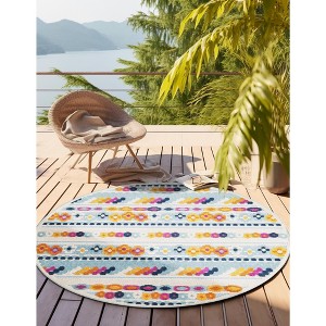 Unique Loom  Aruba Outdoor Savaneta Area Rug - 1 of 4