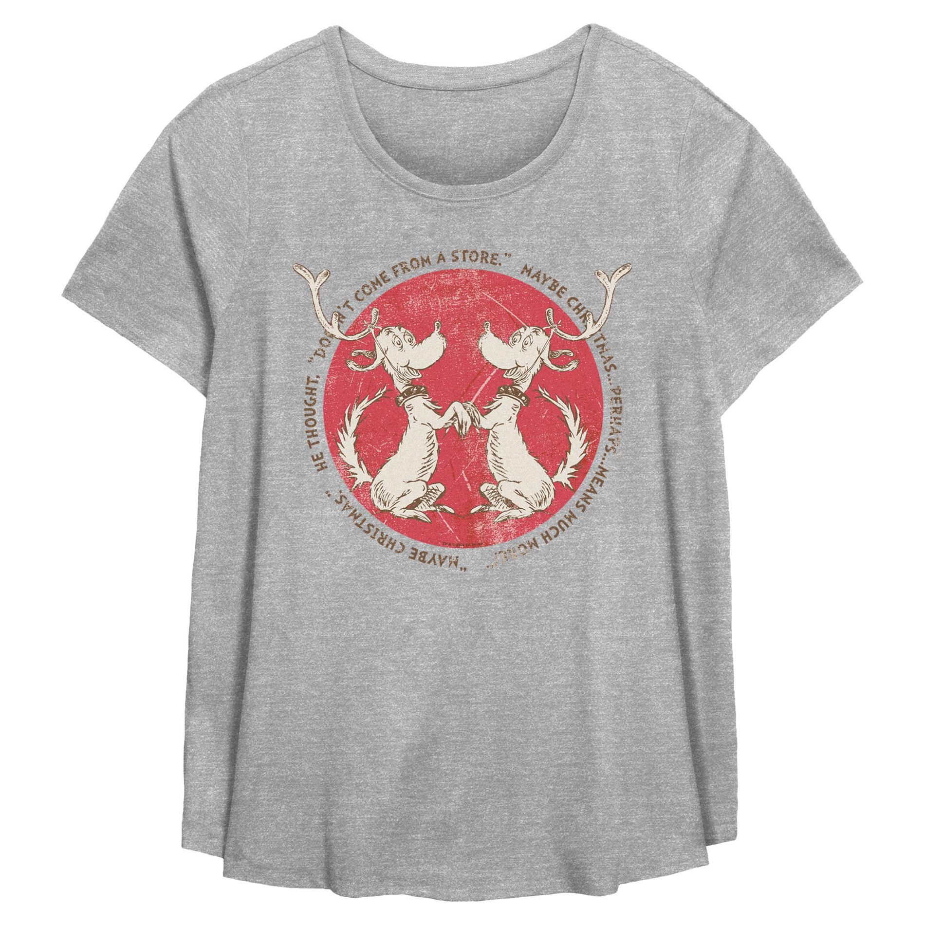 Womens The Grinch Maybe Christmas Cute Max T Shirt