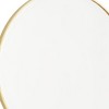 HomeRoots 24" Gold Metal Round Framed Bathroom Vanity Mirror - 4 of 4