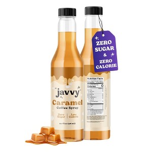 Javvy Coffee Syrup - Zero Sugar, Great for Flavoring All Types of Drinks - 1 of 4
