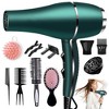 Morfone 12pcs-in-1 Hair Drying Set - Hair Dryer. Quickly dries hair - Compact and portable, suitable for the whole family - Gift set. - 2 of 4