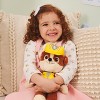 GUND PAW Patrol Official Rubble Take Along Buddy Plush Toy, Premium Stuffed Animal for Ages 1 & Up, Yellow/Brown, 13” - 2 of 4