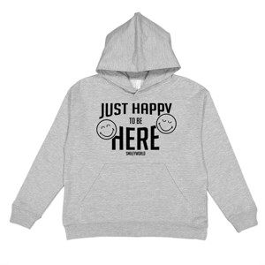 The Juniper Shop SmileyWorld Just Happy To Be Here Youth Hoodie - 1 of 4