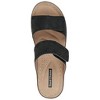 GC Shoes Rea Velcro Double Band Embellished Comfort Slide Wedge Sandals - image 4 of 4