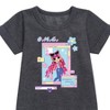Girls' - LOL Surprise! - Outrageous Millennial Girls Graphic Short Sleeve Fleece Dress - 2 of 3