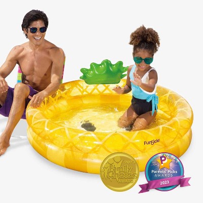Funsicle Happy Pineapple FunRing Pool