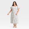 Women's Puff Short Sleeve Maxi Dress - A New Day™ - 3 of 3