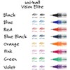 uniball Vision Elite Roller Ball Stick Pen, 0.5 mm Micro Tip, Assorted Colors, Set of 8 - 2 of 4
