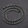 West Coast Jewelry Men's Polished Curb Chain Stainless Steel Necklace (9mm) - 24" - 4 of 4