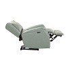 Paulina Genuine Leather Power Recliner with Wingback Design Set of 2|ARTFUL LIVING DESIGNS - 3 of 4