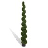 7FT Artificial Boxwood Spiral Topiary Tree, Faux Potted Boxwood Topiary Plant, Fake Shrubs Tree for Front Door Home Balcony Backyard Patio Decor - 2 of 4