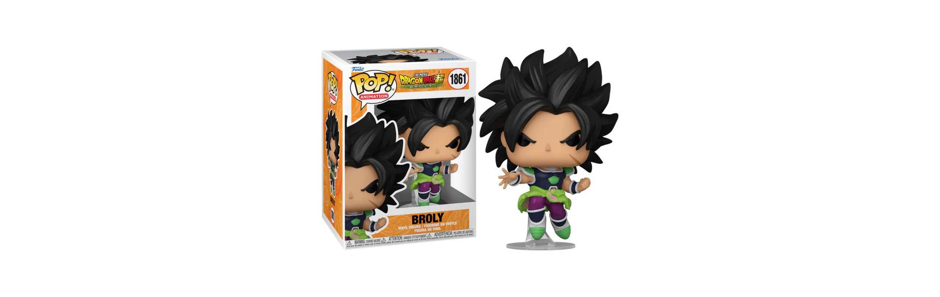 Funko Pop! Animation: Dragon Ball Super: Broly - Broly Vinyl Figure #1861 #80359