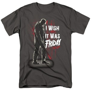 Friday The 13th I Wish It Was Friday Adult T-Shirt - 1 of 4
