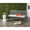 Bradbury 3 Seat Bench - Outdoor - Safavieh - 2 of 4