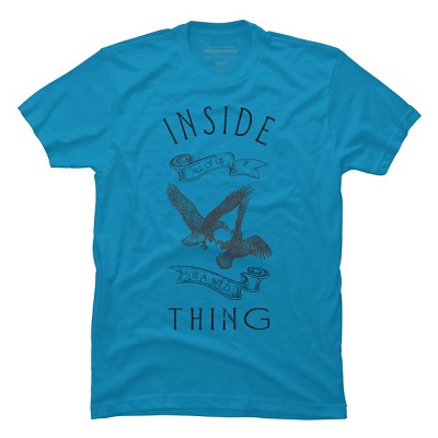 Men's Design By Humans Inside All Of Us Is A Wild Thing By magdadesign T-Shirt
