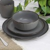 Elama Leo 16 Piece Stoneware Dinnerware Set - 2 of 4