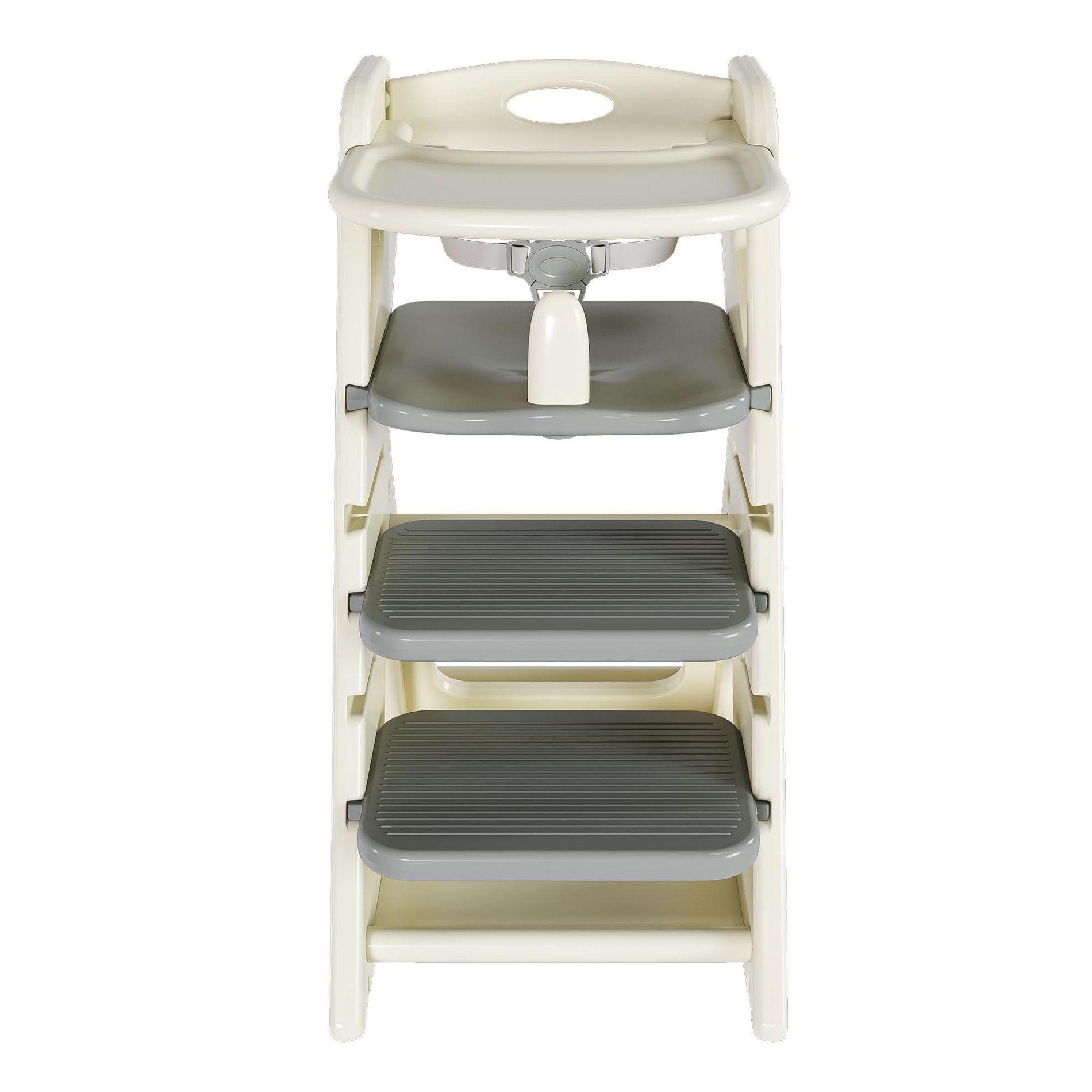 Gulches Multi-Functional Toddler Dining Chair - Adjustable Height Tower, 5-Point Belt, Movable Plate