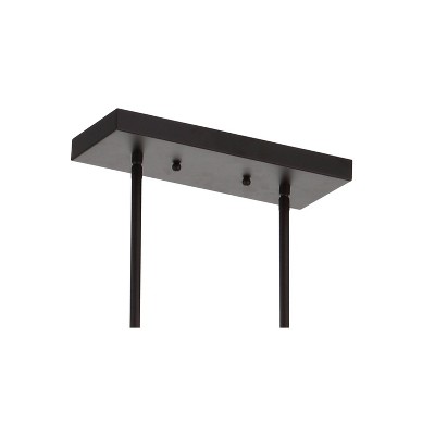 Anna 39" Oil Rubbed Bronze Linear LED Pendant