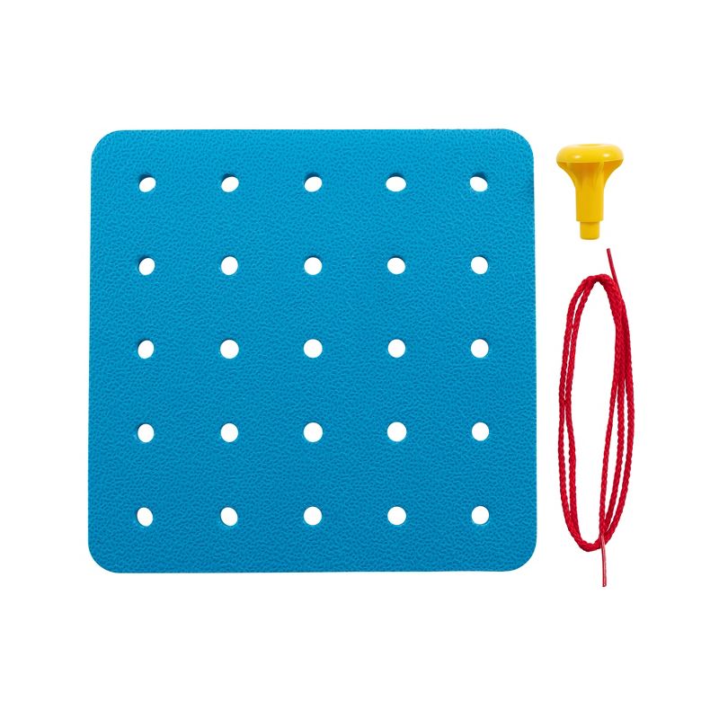 edxeducation Stacking Shape Pegs & Pegboard Set, 3 of 5