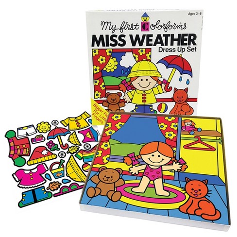 Colorforms My First Colorforms Miss Weather Dress Up Set Target