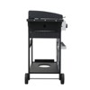 SEVOBAL Outdoor Grills, Griddles and Smokers 4 Burner Propane Gas Grill, BTU Outdoor BBQ with Foldable Side Tables, Black, 31.1"*22.84"*14.96" - 4 of 4