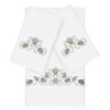Linum Home Textiles 100% Turkish Cotton BELLA Embellished Towel Set - 2 of 4