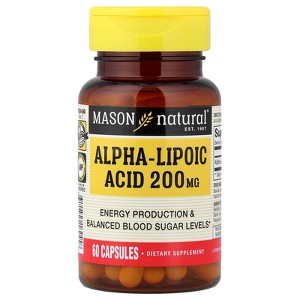 Mason Natural Alpha-Lipoic Acid, 200 mg, 60 Capsules - 1 of 4