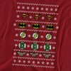 Men's JLA Justice Shields Christmas Sweater T-Shirt - 2 of 4