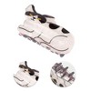 Unique Bargains Women's  Fashion Cute Cat Hair 3.35"x1.97"x2.44" Black White 1 Pc - 3 of 3