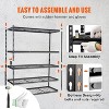 48"x18"x72" Storage Rack Shelf 5-Tier Adjustable Metal Shelving Units 2000 LBS Capacity - 2 of 4
