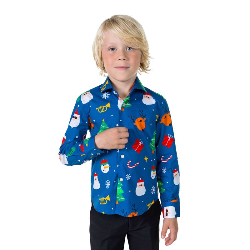 OppoSuits Boys - Christmas Shirts, 1 of 5