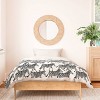 Deny Designs Kids' Little Arrow Design Co Zebras Duvet Cover Bedding Set - 2 of 3