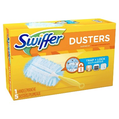 Swiffer 6-Count Disposable Dusting Kit with Handle