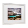 Trademark Fine Art Pierre Leclerc Moody Peyto Lake Matted Framed Art - 3 of 4