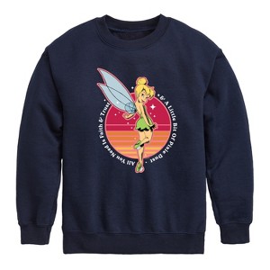 Boys' - Disney - Peter Pan Graphic Long Sleeve Fleece Sweatshirt - 1 of 4