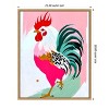 Amanti Art Rooster by Uma Gokhale Framed Canvas Wall Art - 3 of 4