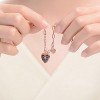 Guili 18K Rose Gold Plated Adjustable Bracelet with Heart Charms for Teens and Young Adults - Elegant, Stylish, and Trendy Jewelry for Any Occasion - 3 of 4
