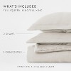 Cloud Weave Textured Comforter Set, Plush All-Season Down Alternative, Ultra Soft, 3-Piece Set - Becky Cameron - 4 of 4