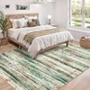 Abstract Machine Washable Area Rugs 5x7 Ultra-Soft Contemporary Throw Rugs Foldable Thin Accent Carpet Non Slip Indoor Floor Cover - 2 of 4