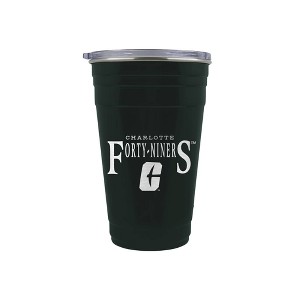 NCAA Charlotte 49ers Tailgater Tumbler - 22oz: Stainless Steel, Acrylic Lid - 1 of 2