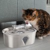 PETMAKER 3.5L Stainless Steel Cat Water Fountain - 2 of 4