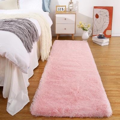 Fluffy Area Rug- Shag Area Rug for Living Room, Shaggy Large Indoor Thick Living Room Carpet with Non-Slip Backing, Soft Plush Carpet
