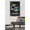 Trends International NFL Jacksonville Jaguars - Neon Helmet 23 Framed Wall Poster Prints - 2 of 4