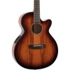 Mitchell MX430 Spalted Maple Acoustic-Electric Guitar Pack Whiskey Burst - 2 of 4