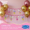 Treasures Gifted Princess Peppa Pig Banner Pennant - Princess Peppa Pig Party Supplies - 2 Pack - 4 of 4