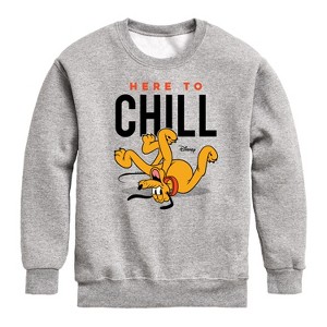 Boys' - Disney - Mickey & Friends Graphic Long Sleeve Fleece Sweatshirt - 1 of 4