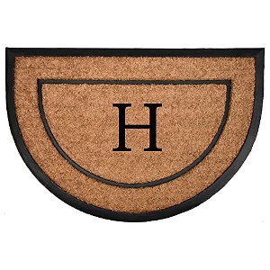 Calloway Mills 106572436H The General Monogram Doormat, 24" x 36", Letter H - 1 of 1