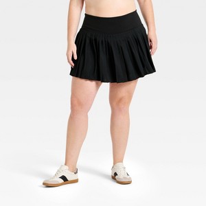 Women's High-Rise Woven Pleated Skort 15.75" - All In Motion™ - 1 of 4