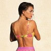 Women's Tropical Floral Bikini Tops with Removable Straps - Cupshe - 3 of 4